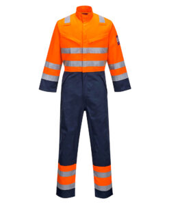 Portwest Modaflame RIS navy/narancs overál