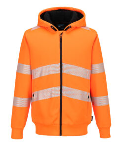 Portwest PW321 Hi-Vis téli cipzáras pulóver