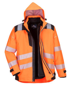 Portwest PW3 Hi-Vis 3-in-1 kabát