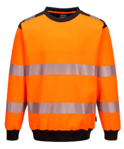 Portwest PW3 Hi-Vis Crew Neck pulóver
