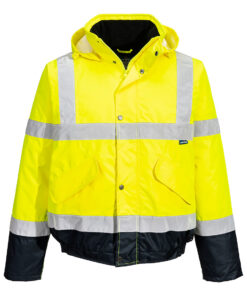 Portwest Hi-Vis kéttónusú bomber kabát
