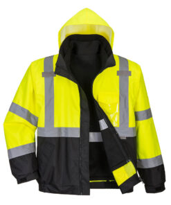 Portwest Hi-Vis prémium 3 az 1-ben bomber kabát