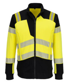 Portwest PW3 Modaflame Hi-Vis lángálló cipzáras pulóver