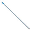 Háztartási mop rúd, 120 cm, kék-szürke, menetes